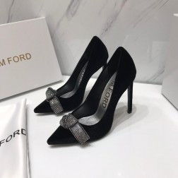 TOM FORD 톰포드 벨벳 리본 펌프스 슈즈