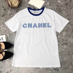 CHANEL 샤넬 반팔 라운드 티